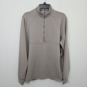 90 Degree Scuba Rockaway Half Zip Fleece Sweatshirt Men's Medium